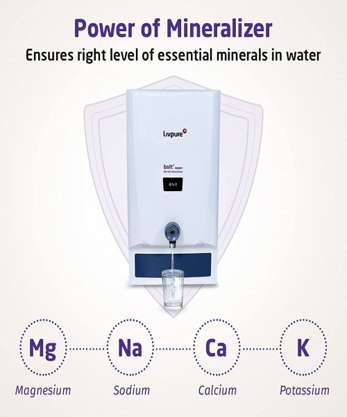 Buy Bolt RO+UF Mineraliser Water Purifier, Bolt RO Water Purifier